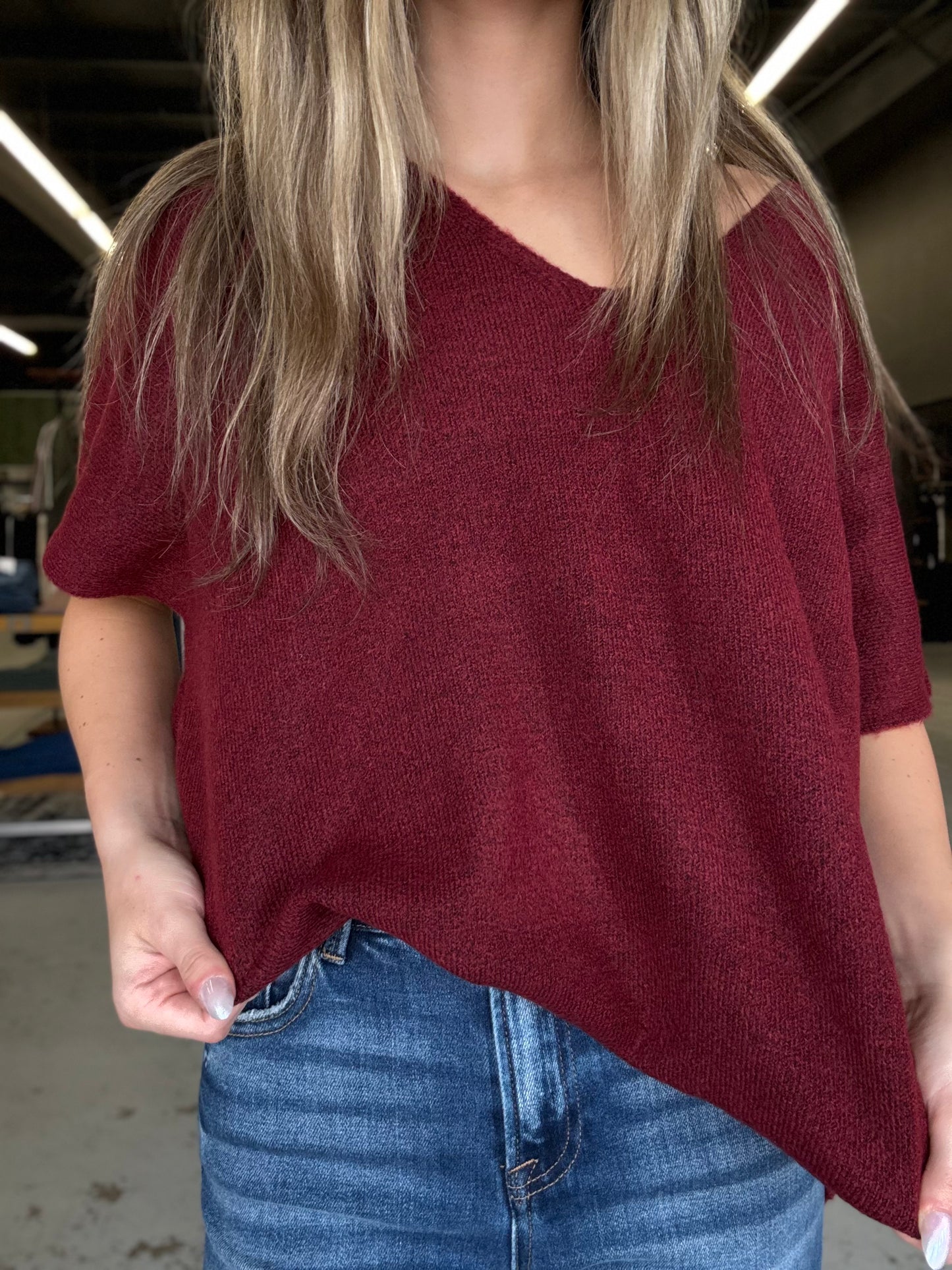 The Rowan V-Neck Sweater
