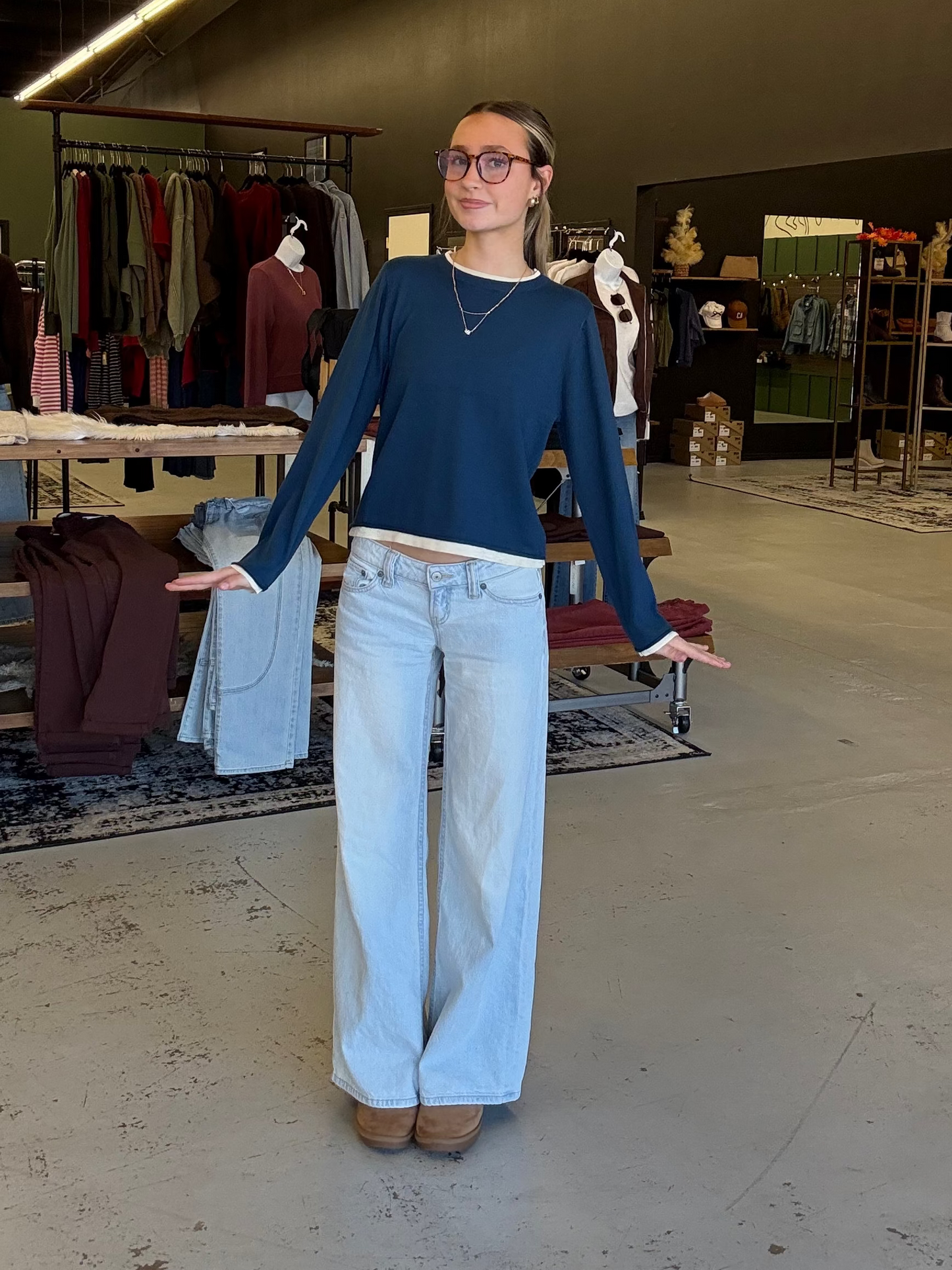 The Hadley Contrast Sweater