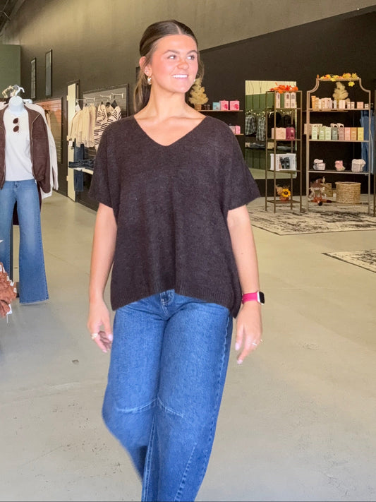The Rowan V-Neck Sweater