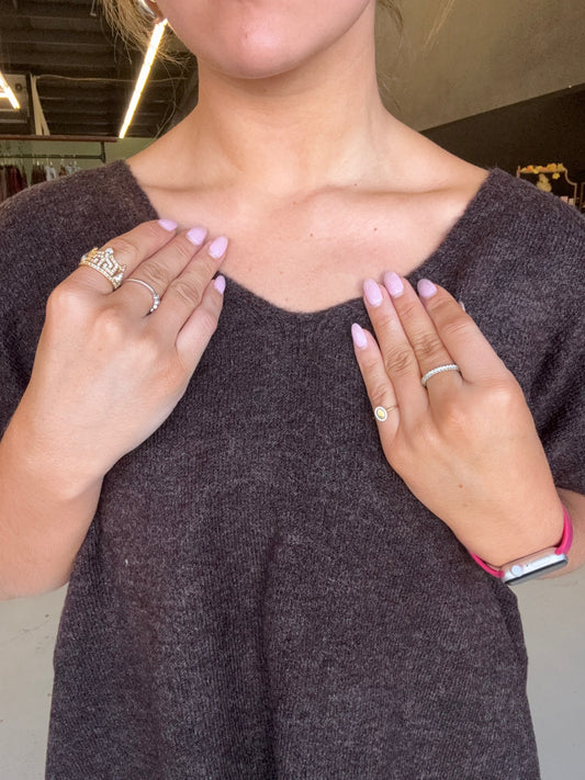 The Rowan V-Neck Sweater
