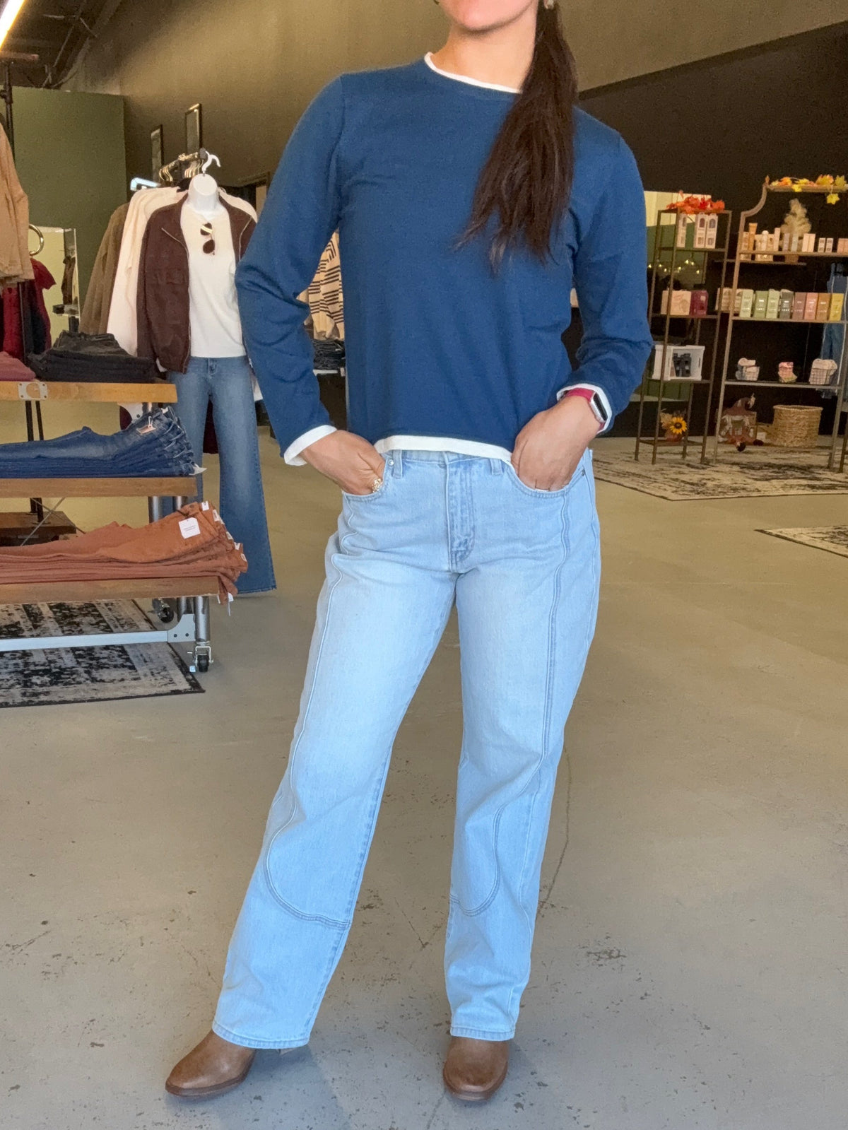 The Hadley Contrast Sweater