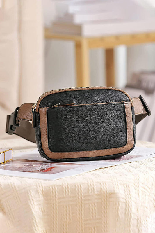 Mini PU Leather Crossbody Bag