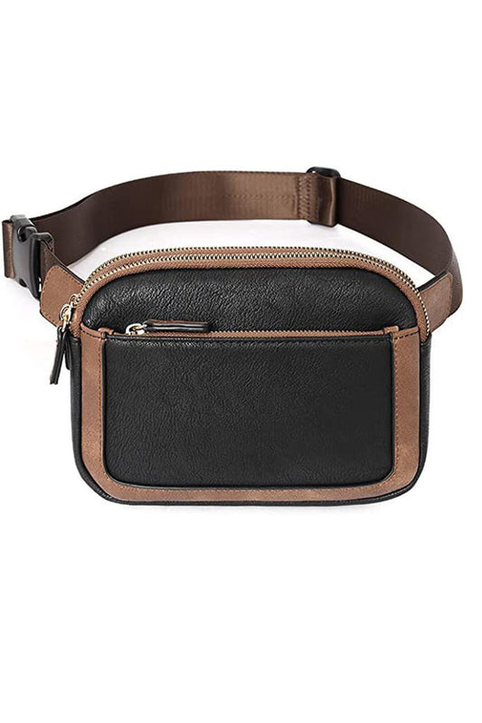 Mini PU Leather Crossbody Bag