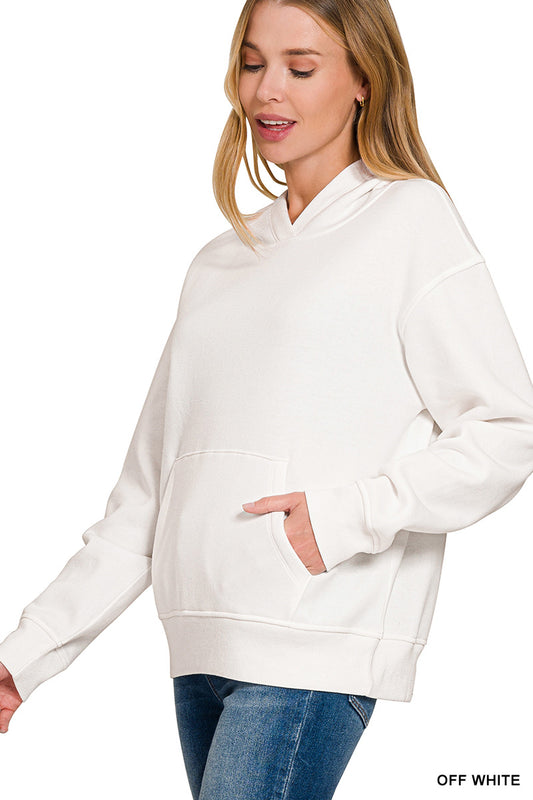 ✨ The Everyday Cozy V-Neck Hoodie