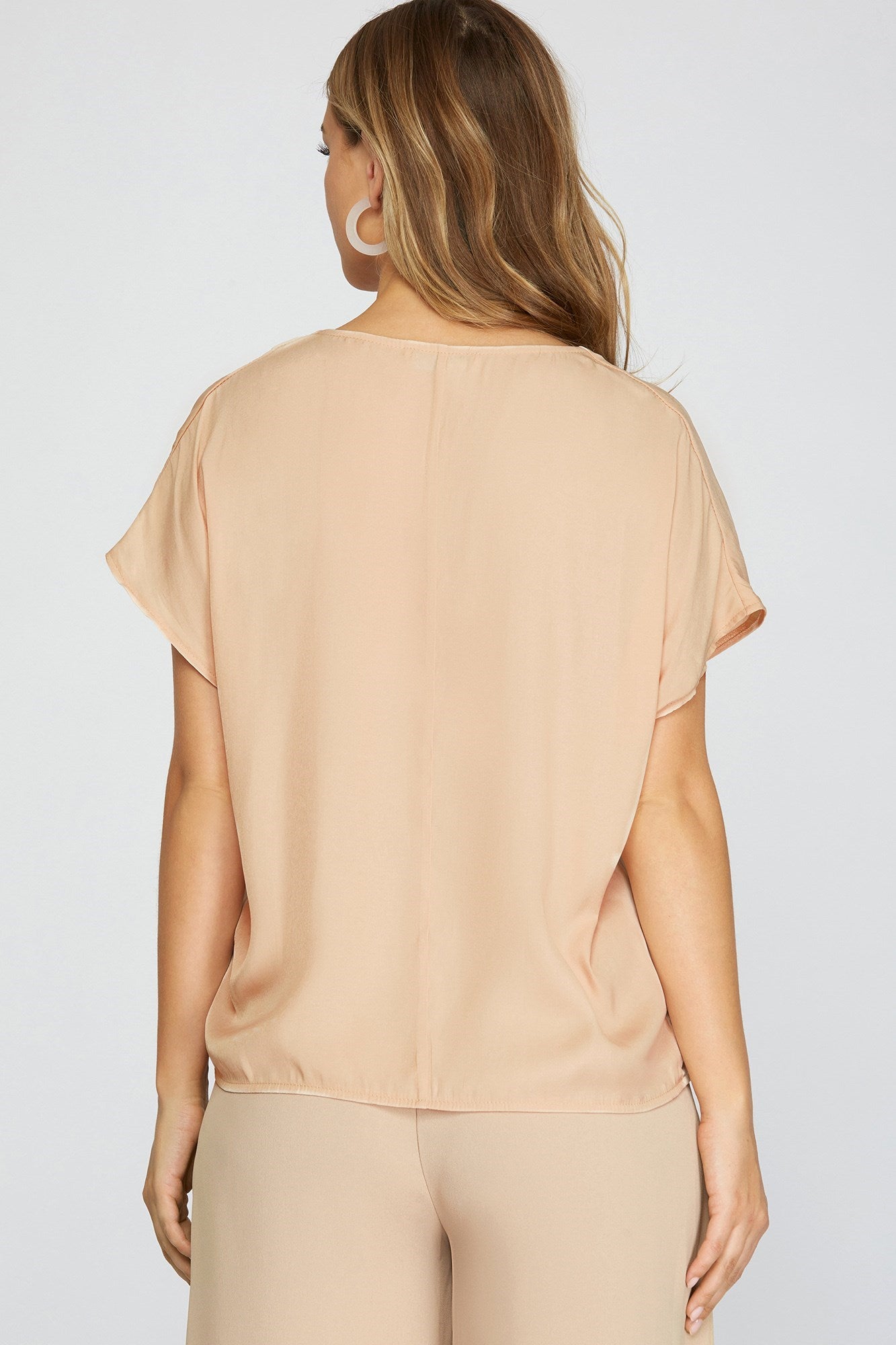 Satin Short Sleeve!