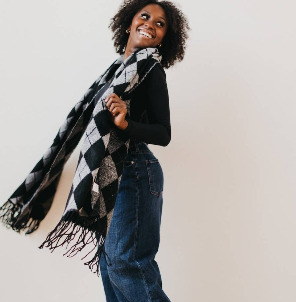 Always Classy Plaid Scarf