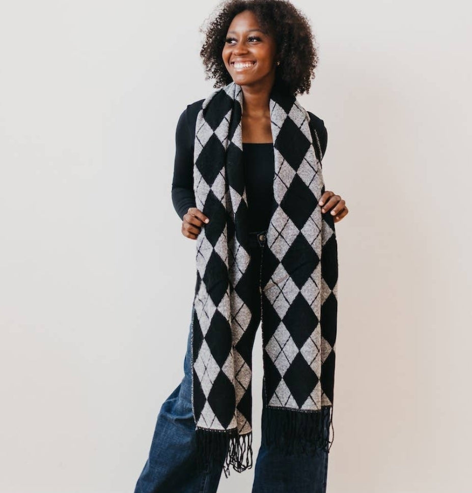 Always Classy Plaid Scarf