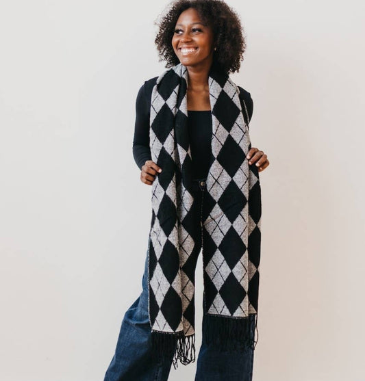 Always Classy Plaid Scarf