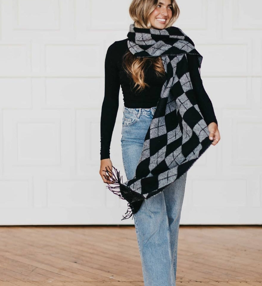 Always Classy Plaid Scarf