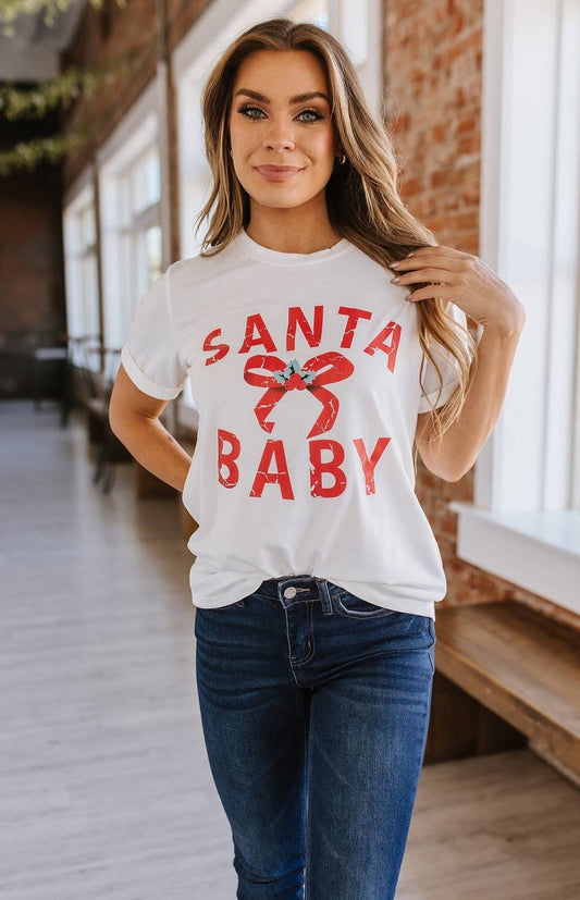 Santa Baby Graphic Tee