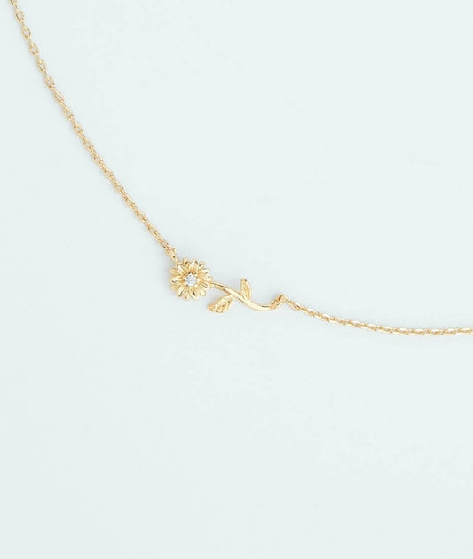 April birth flower necklace