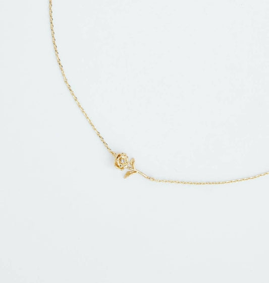 August birth flower necklace