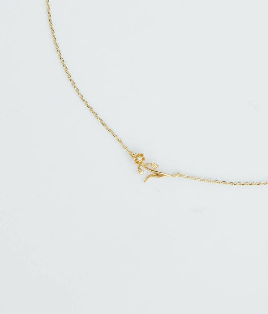 May birth flower necklace