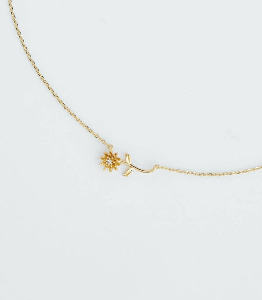 November birth flower necklace