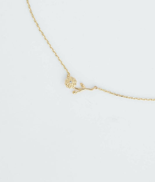 October birth flower necklace