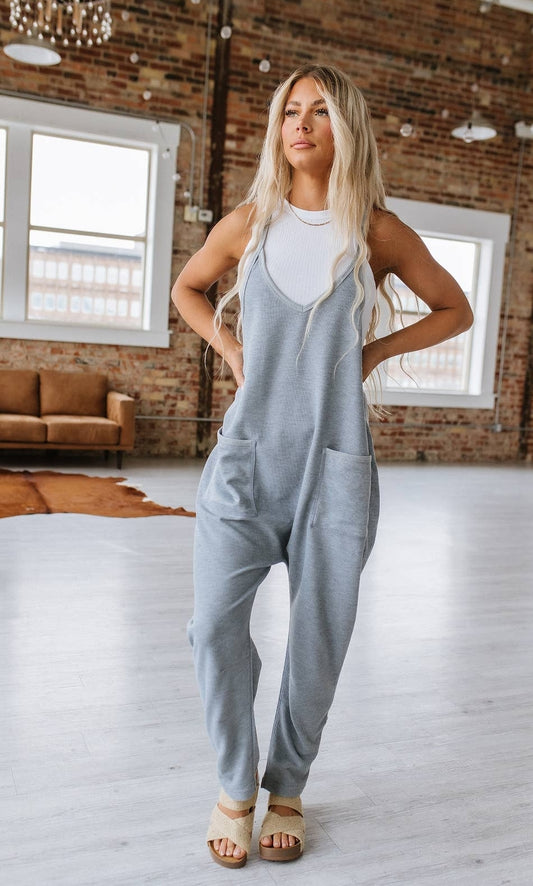 Shania Spaghetti Strap Jumpsuit