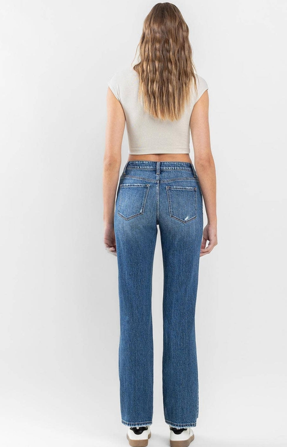 Super High Rise Relaxed Straight Jeans