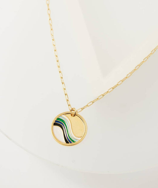 Making Waves Pendant Necklace