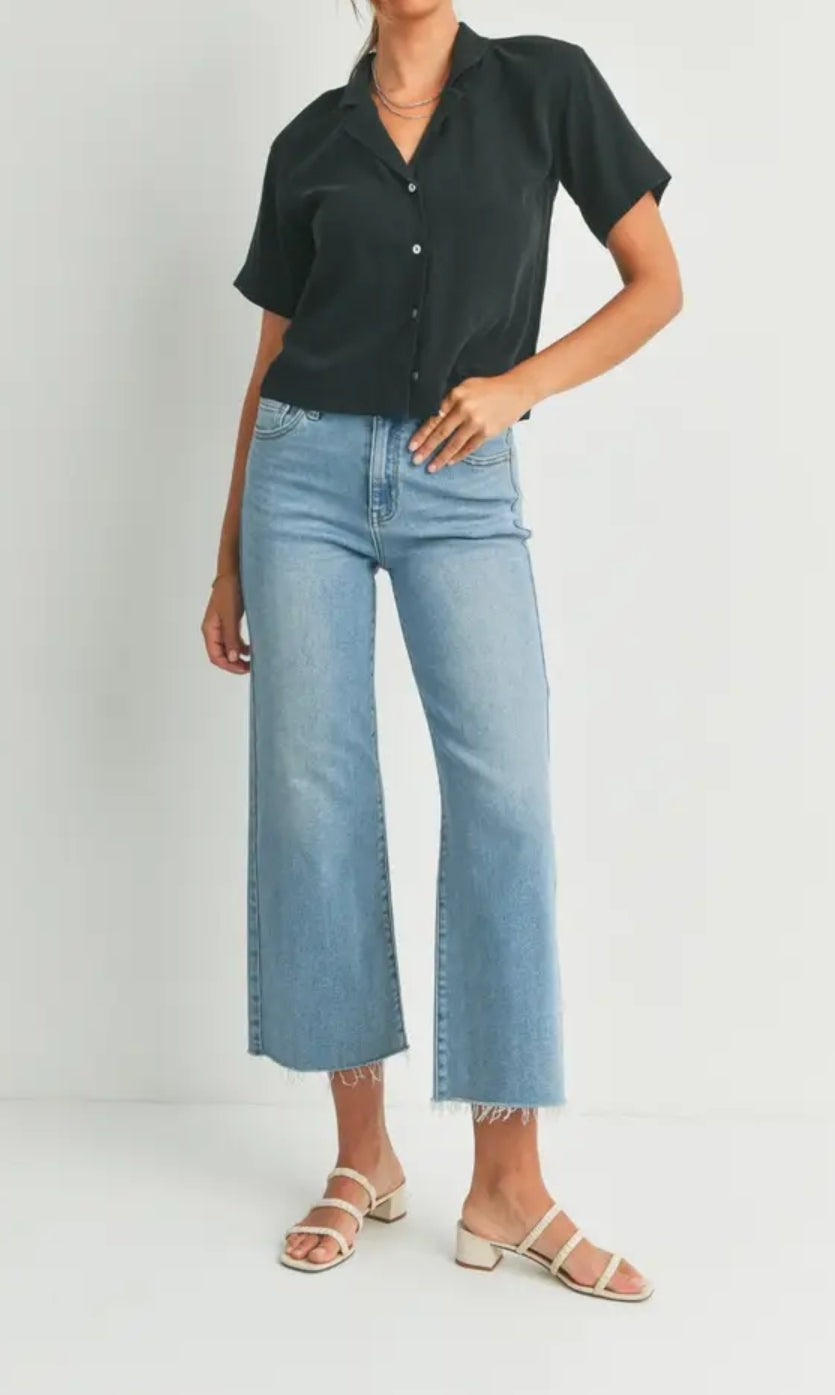 Slim Wide Leg