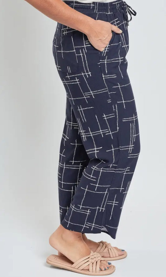 Missy Pull-On Stove Pipe Pant with Tulip Hem