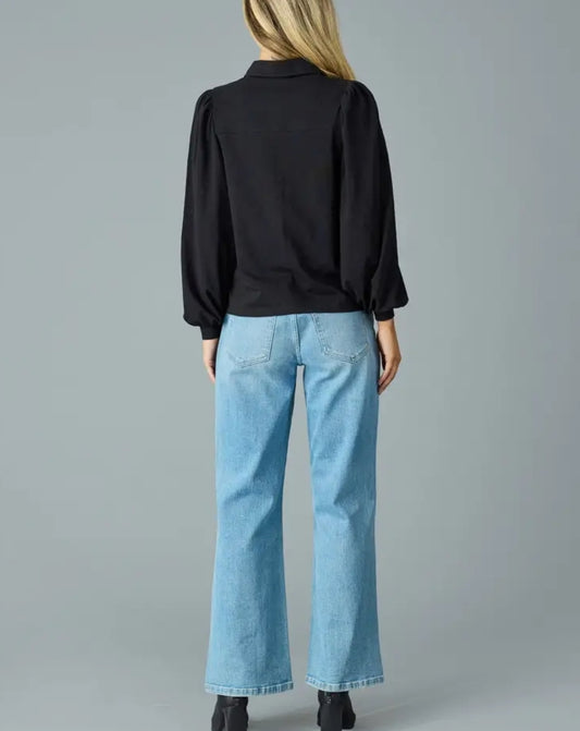 Best black button down