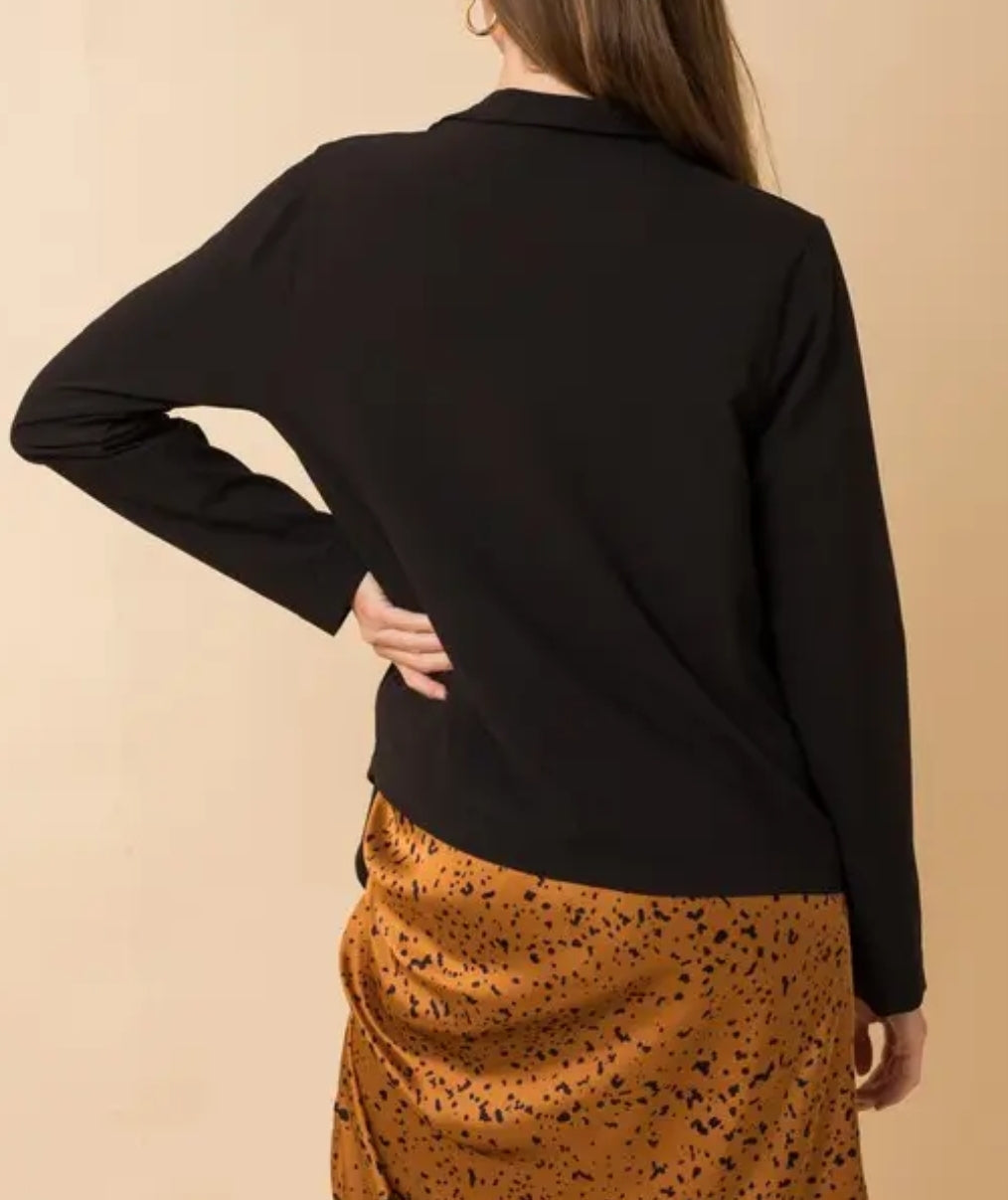 Long Sleeve Jacket Black Gilli
