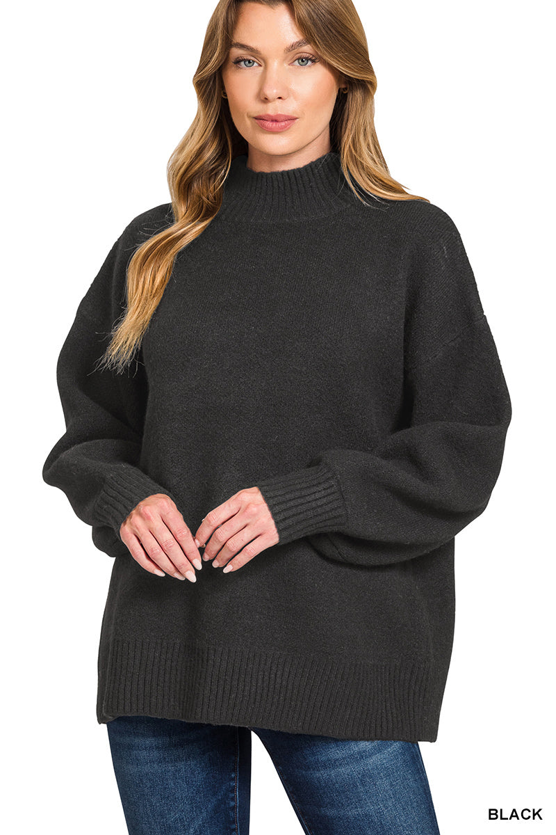 Pre-Order The Cozy Luxe Mock-Neck Sweater