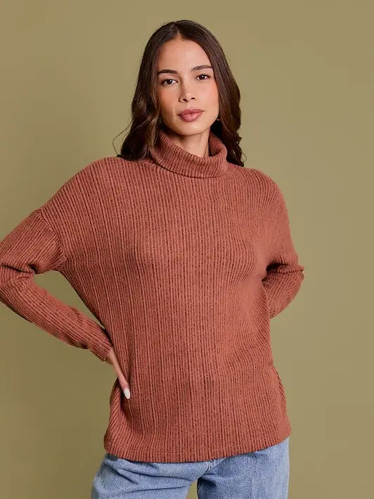 The Terra Turtleneck Knit