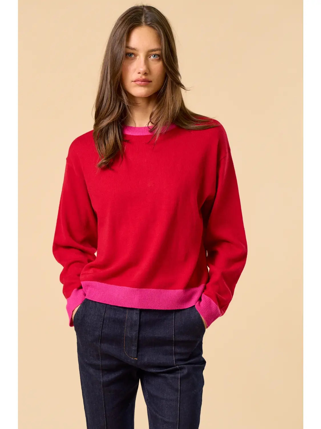 2 Tone Sweater