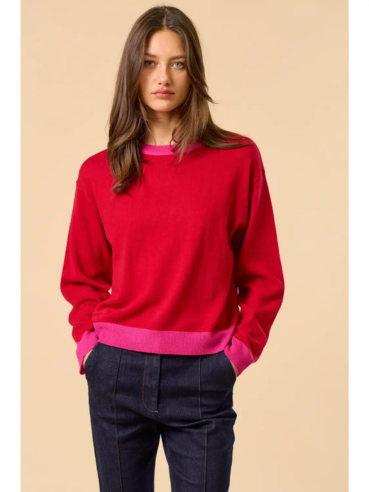 2 Tone Sweater
