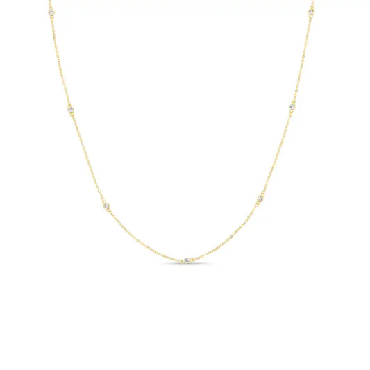 Cubic Zirconia Accented Necklace