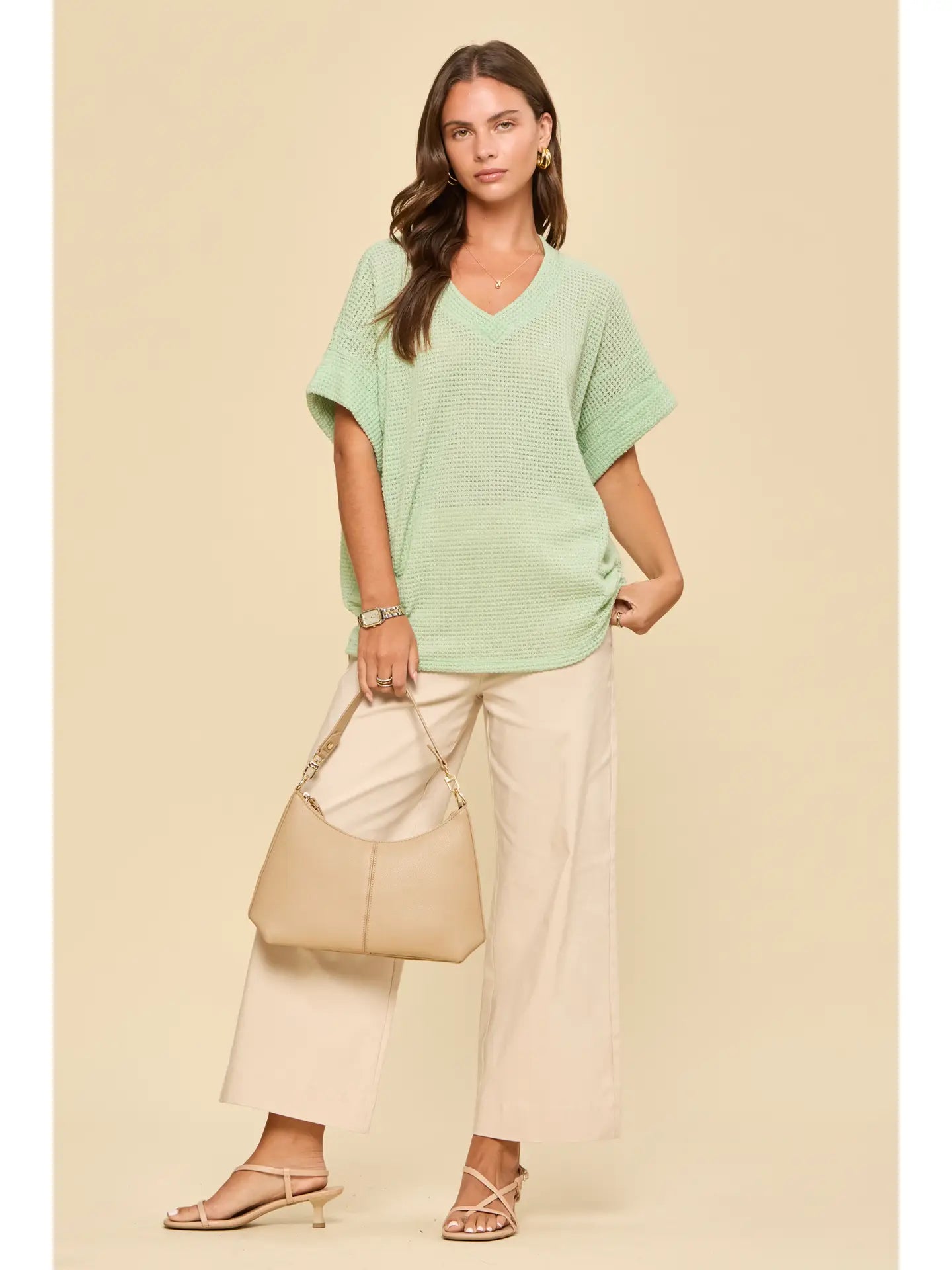 The Willow Waffle Top
