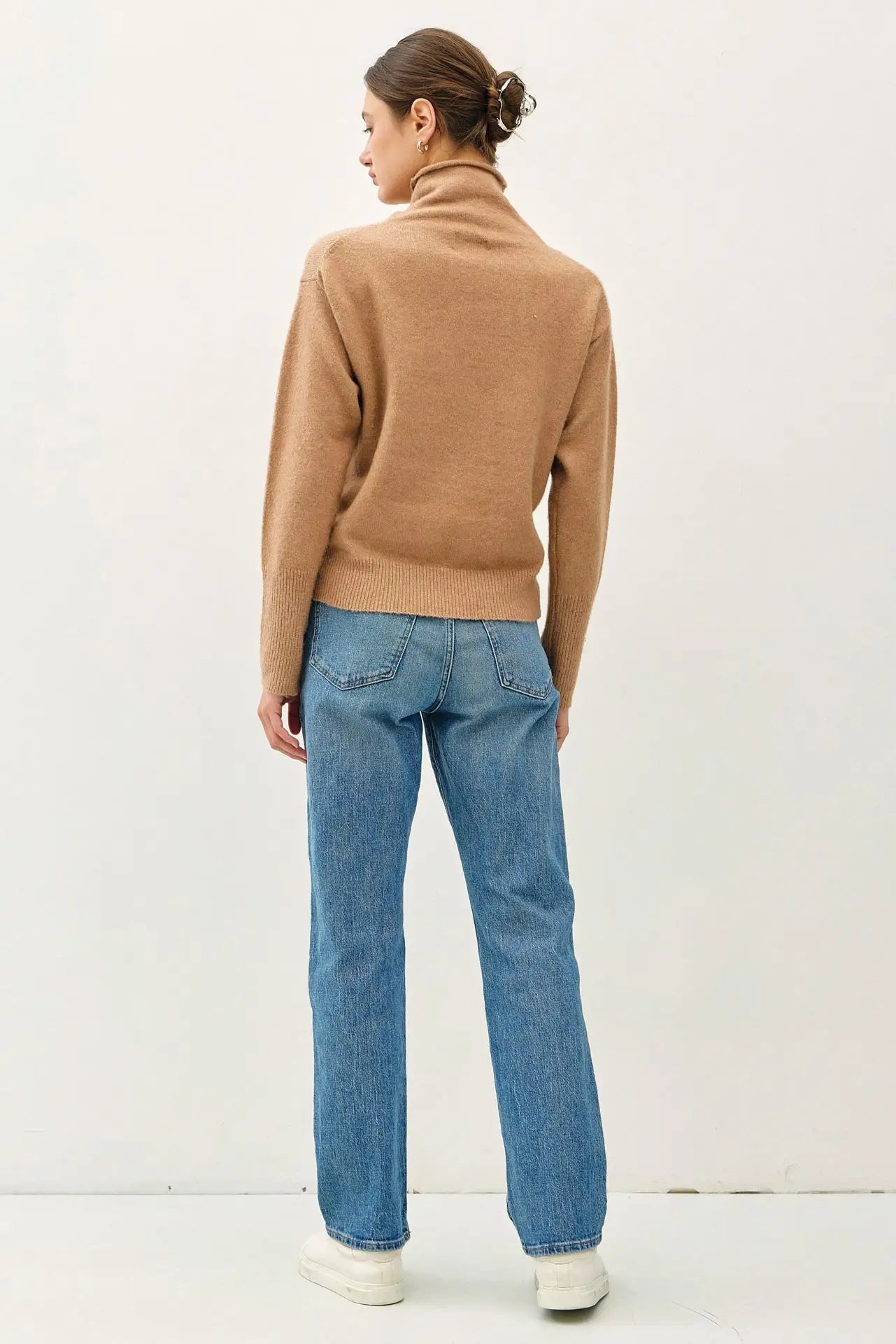 The Cloud Knit Mock Neck