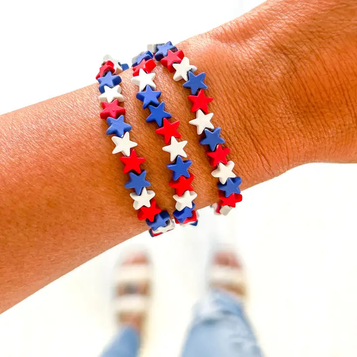 Red, White, & Blue Bracelet