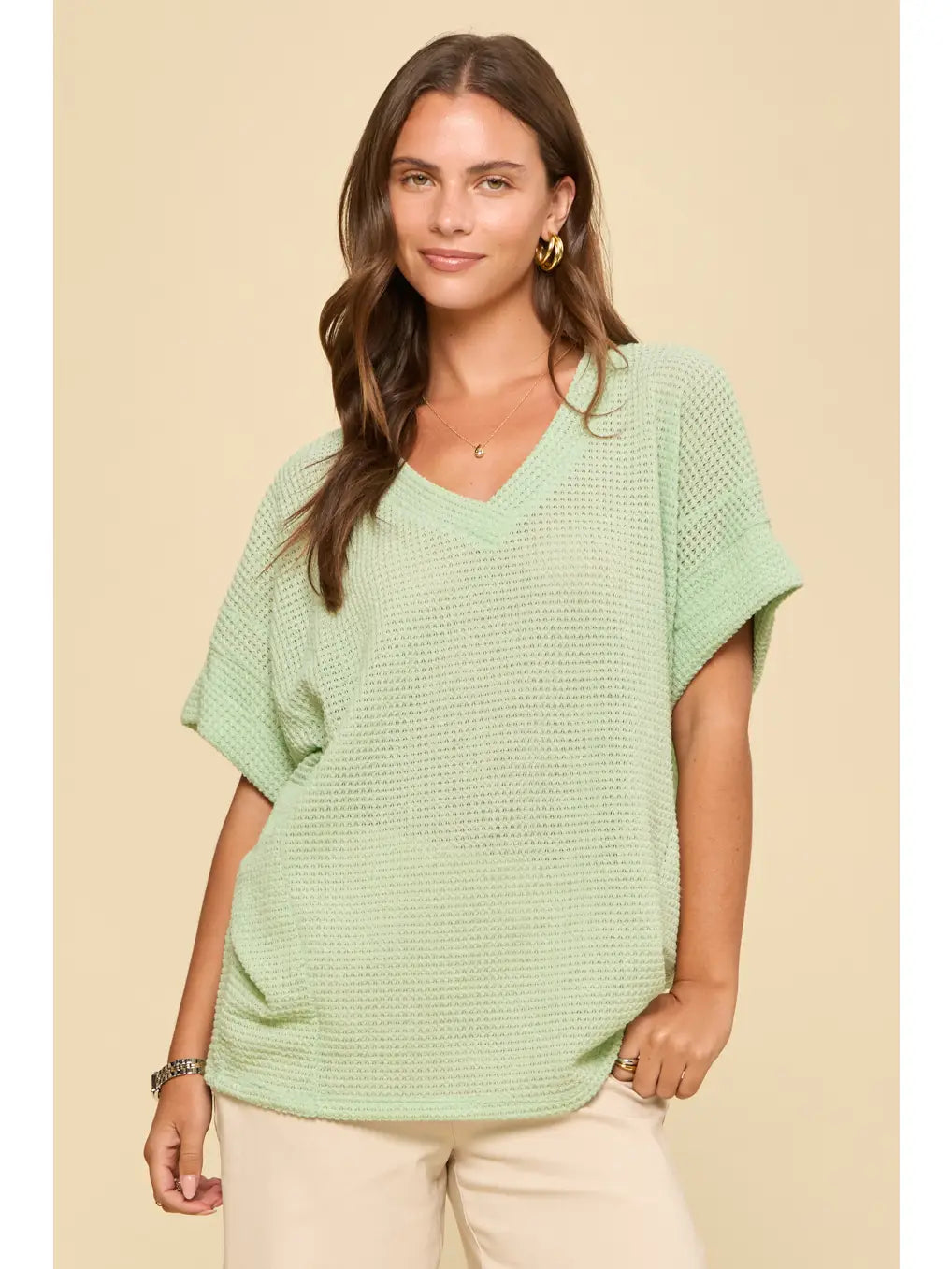 The Willow Waffle Top