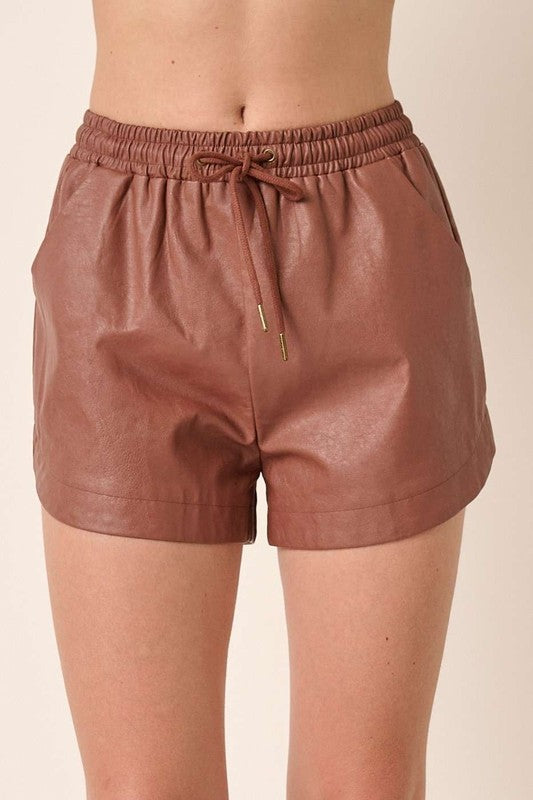 Leather Shorts