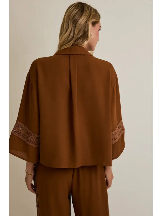 The Mocha Ease Top