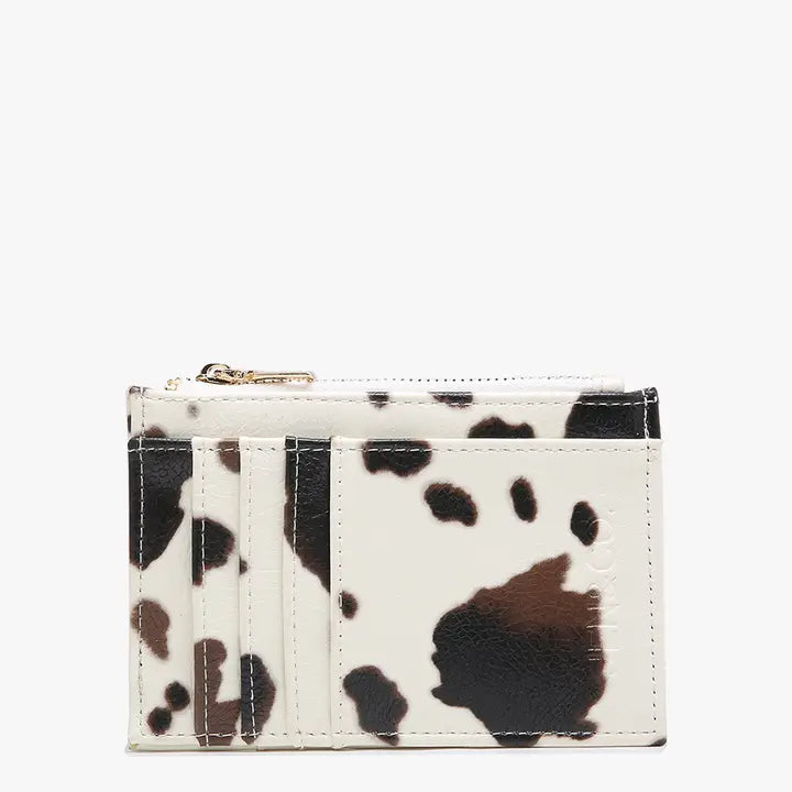 Sia Printed Card Holder Wallet