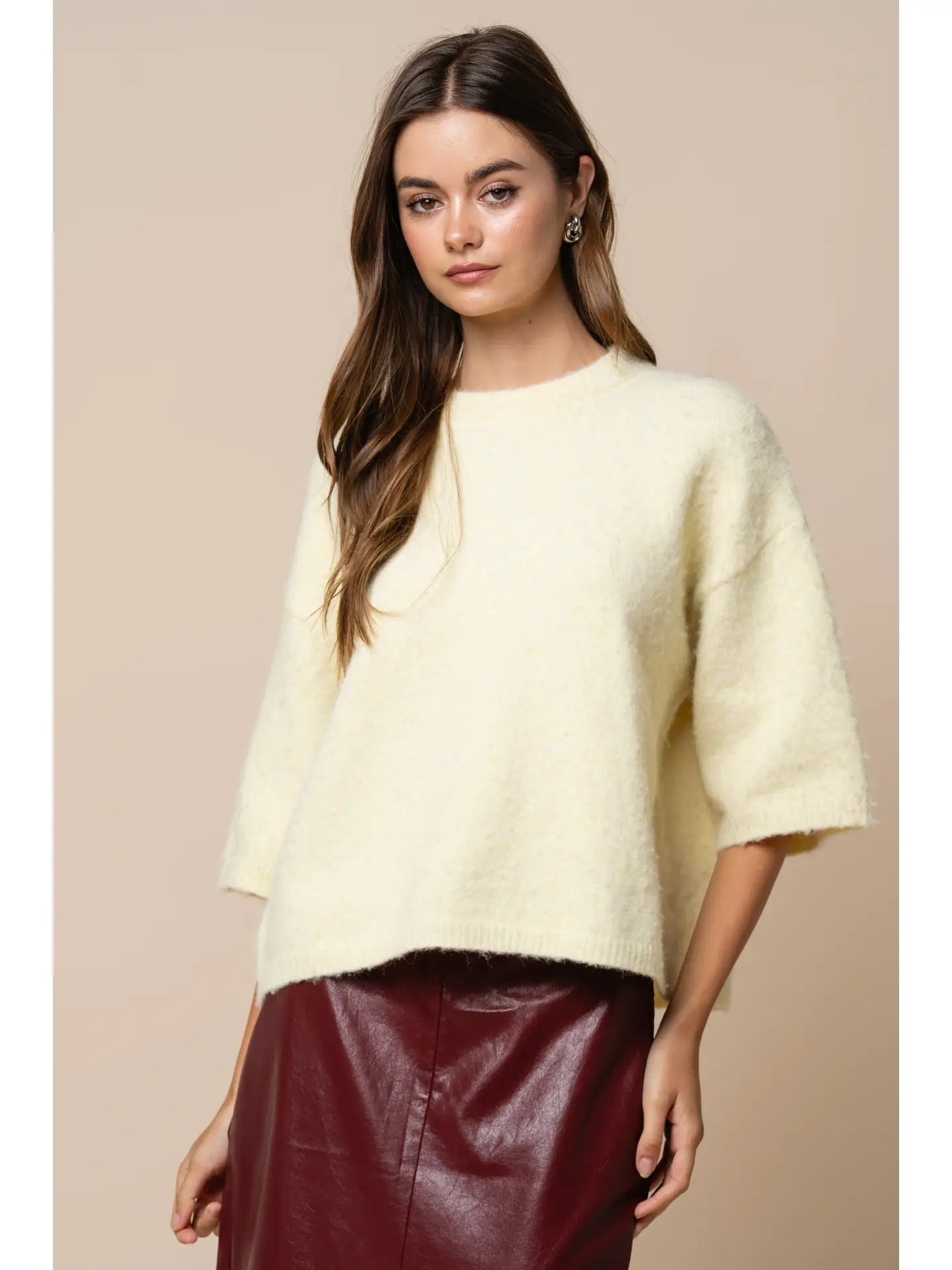 Sweater Sleeve Top