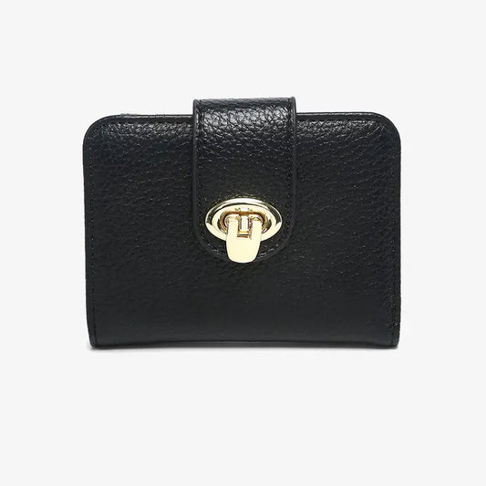 Margot Wallet w/ Twist Lock Closure