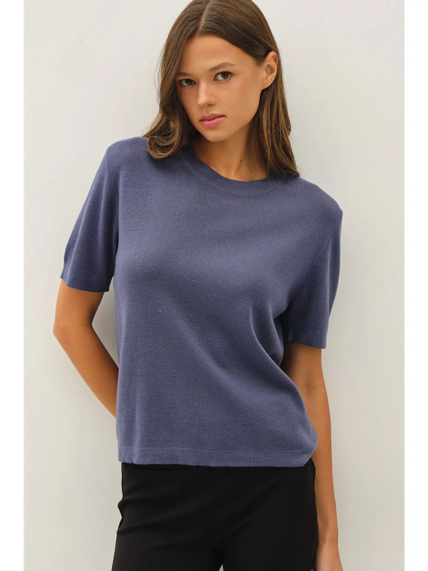 The Maren Knit Tee