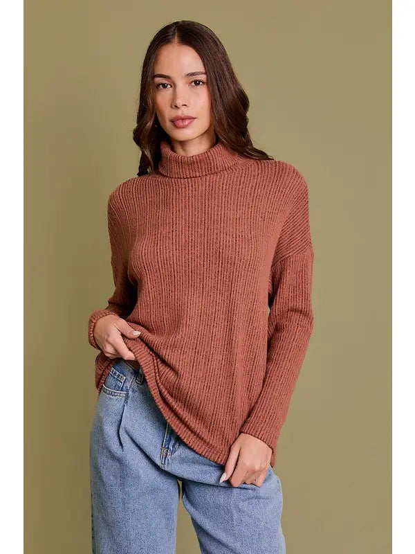 The Terra Turtleneck Knit