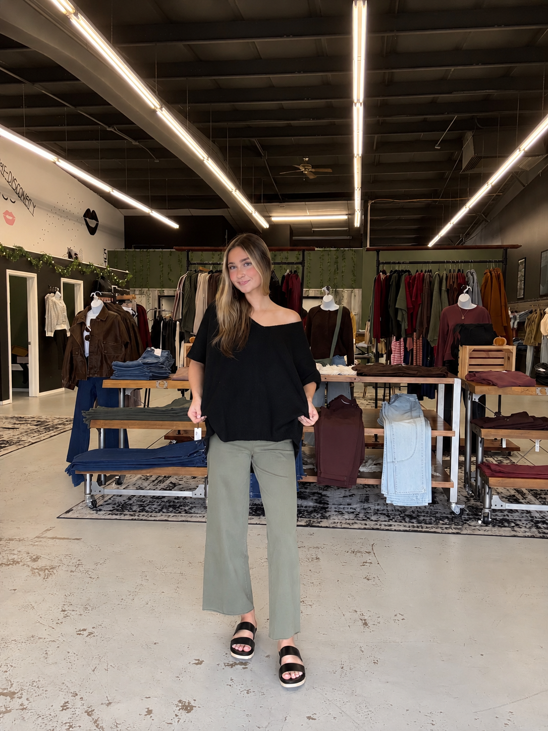 The Rowan V-Neck Sweater