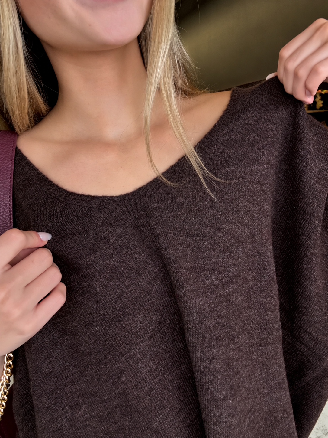 The Rowan V-Neck Sweater
