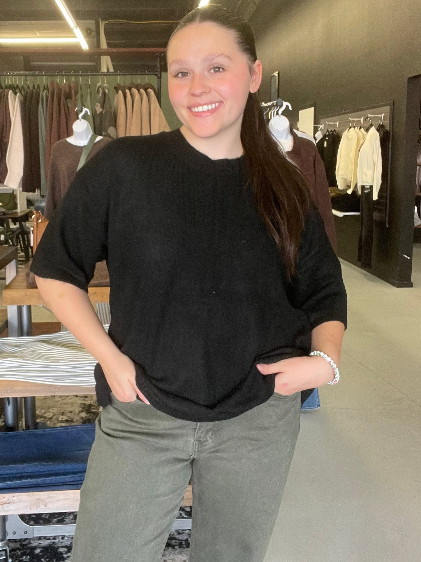 The Hollis Sweater Top