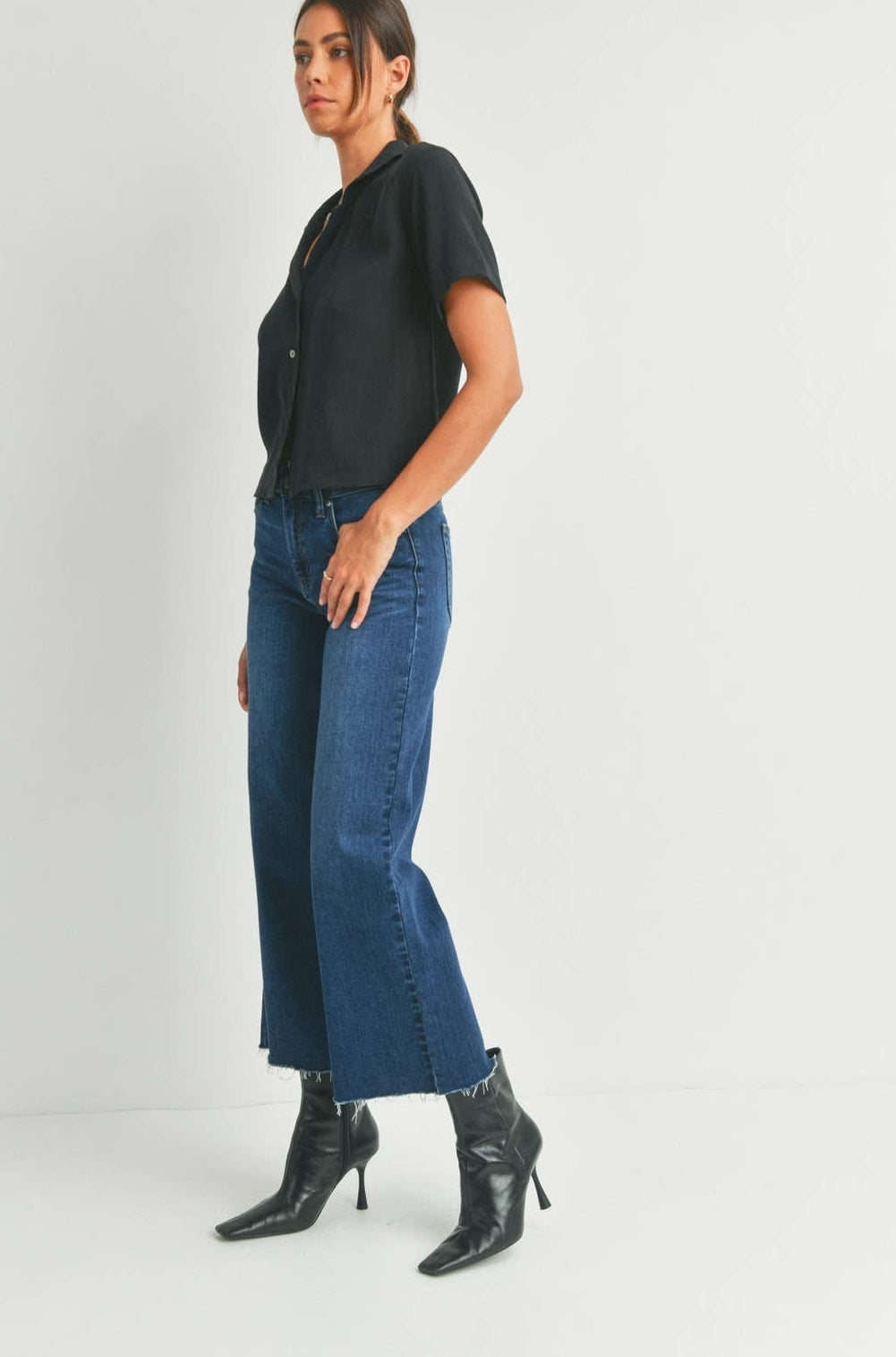 Slim Wide Leg