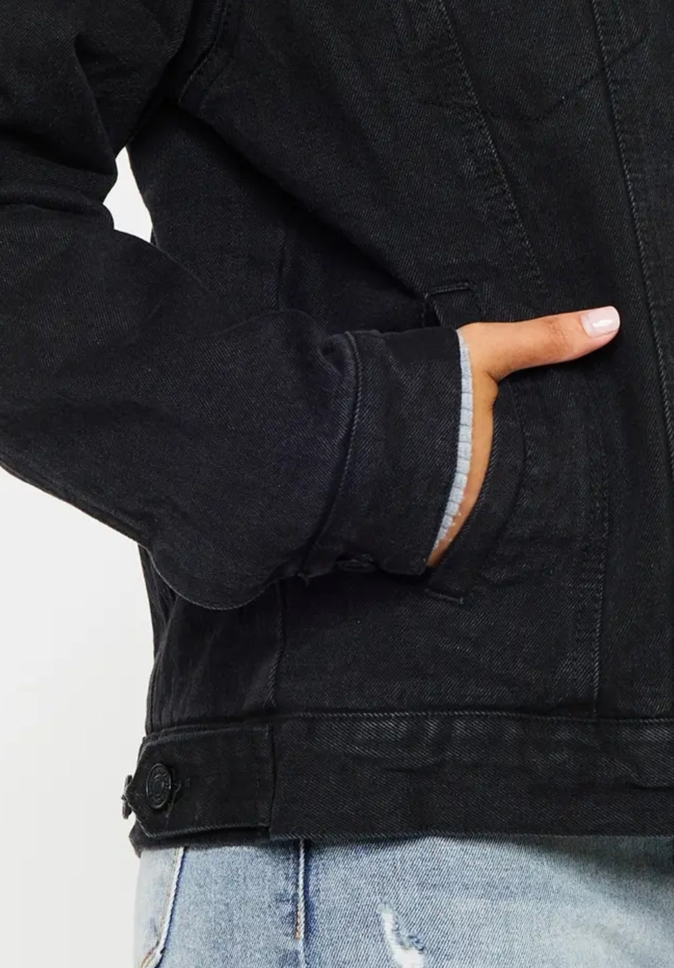 Black Kan Can Denim Jacket