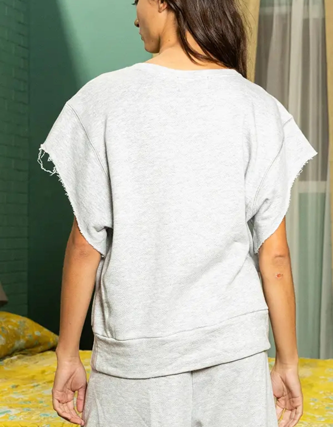 USA Oversized Graphic Top