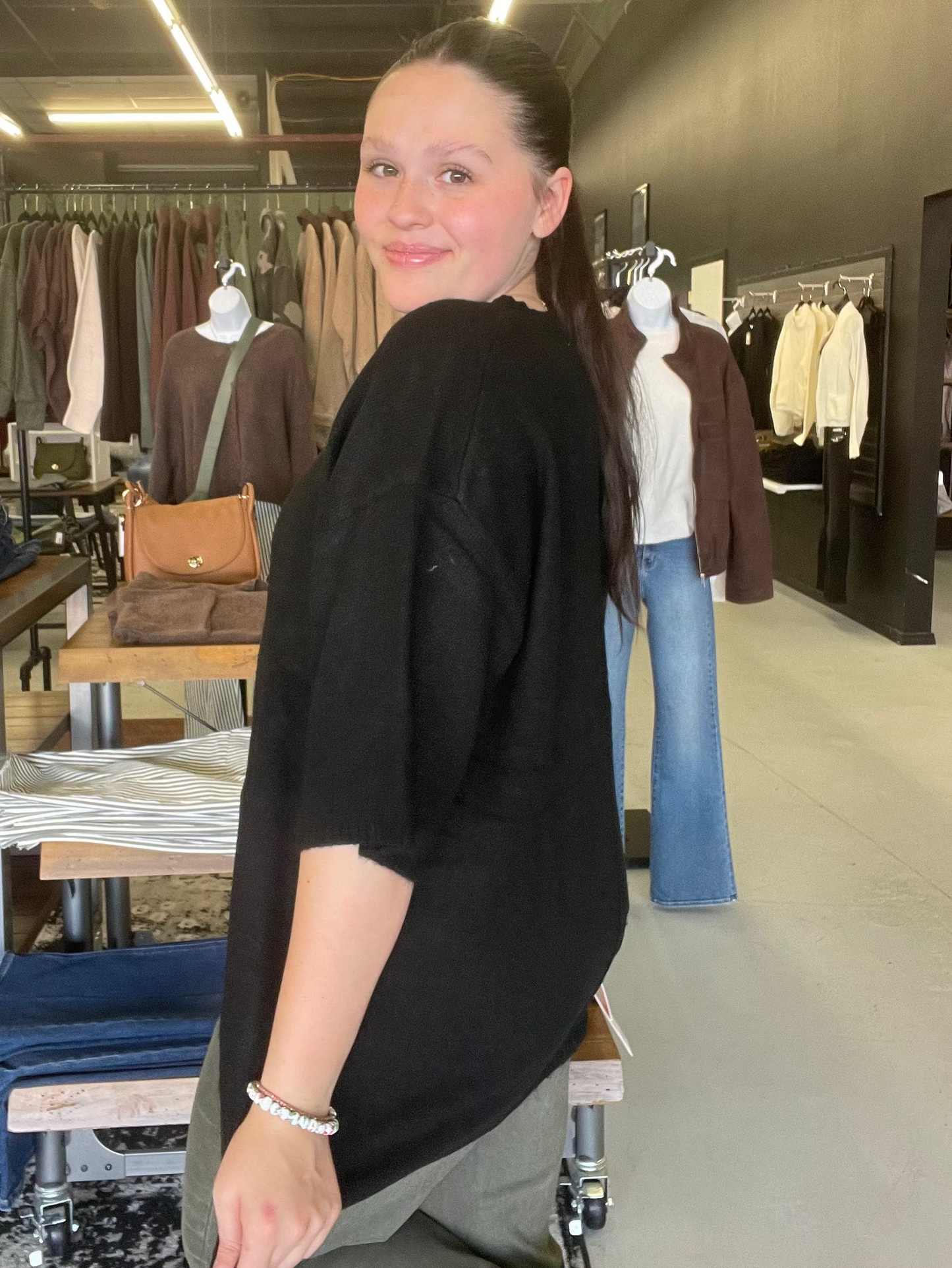The Hollis Sweater Top