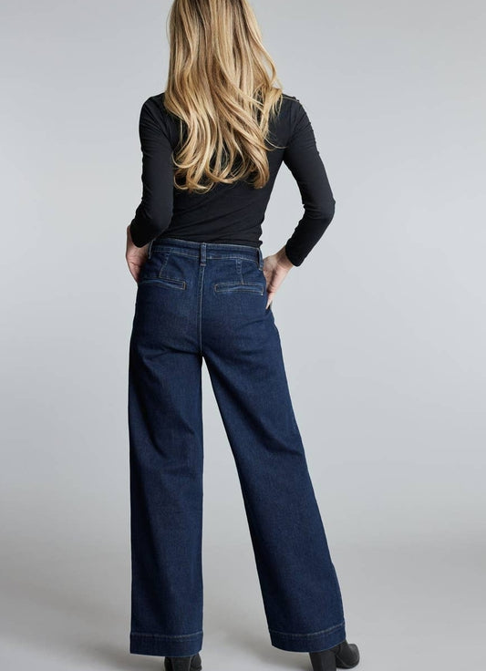 Pleated Trouser Jean
